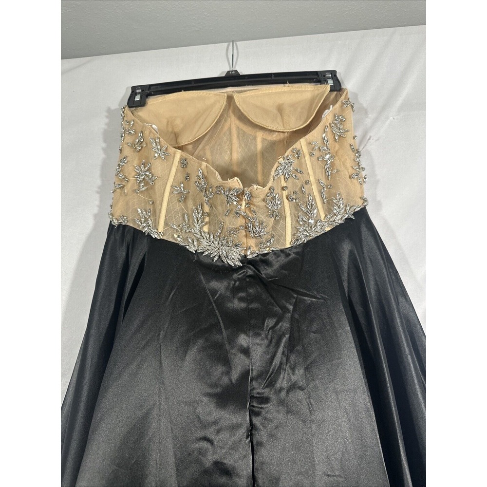 NWT‎ $898 MAC DUGGAL [ 12 ] 20701 Strapless Embellished Bustier Ball Gown S1851 - Picture 13 of 15